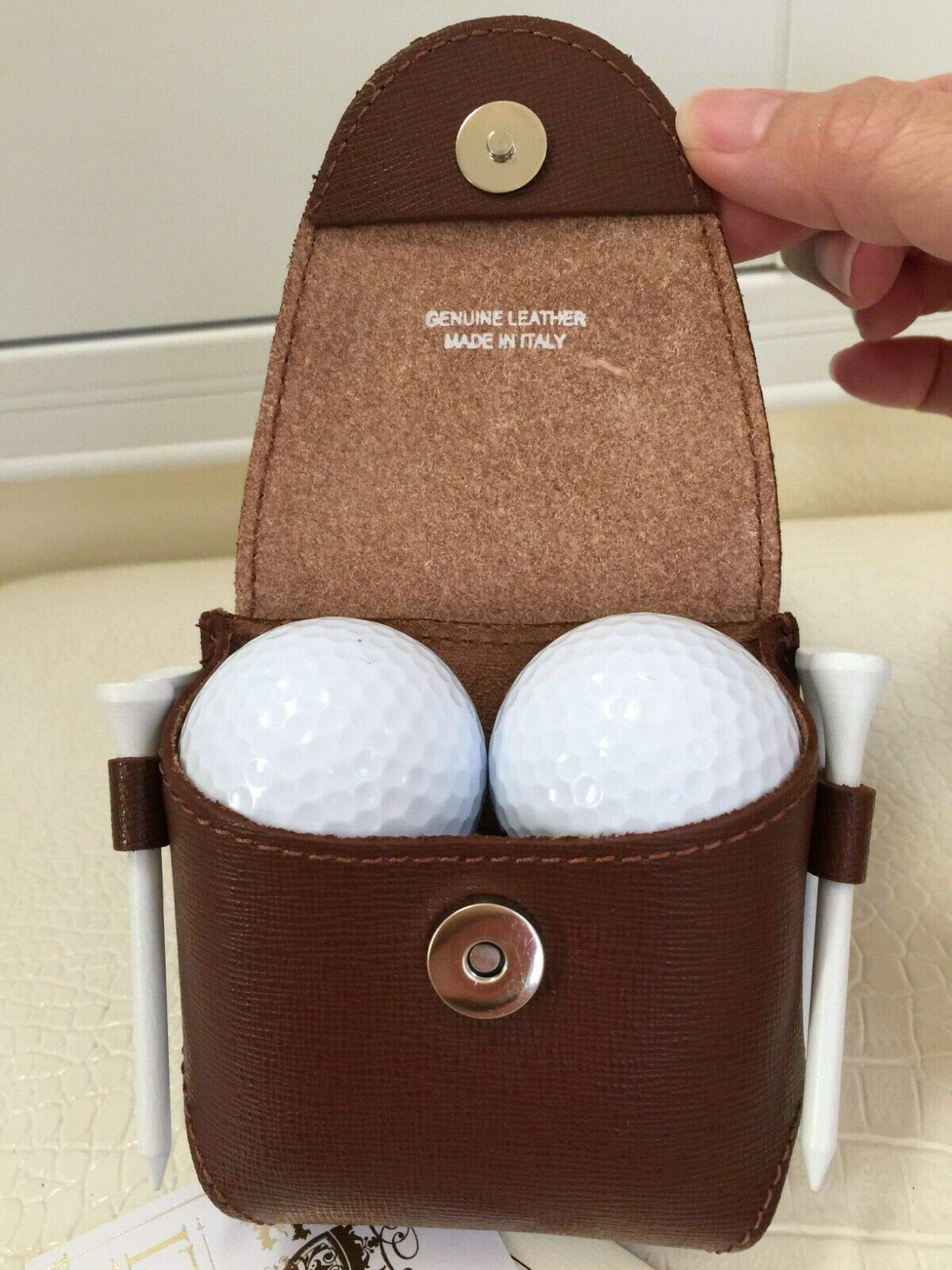 Amazon | Moscardini フィレンツェ イタリア 本革 4X ゴルフボール